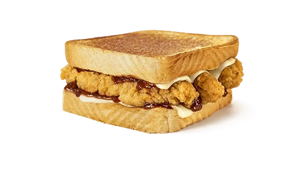 Whataburger Menu With Prices 2026 | Breakfast, Salads, & Drinks Menu 11 Honey BBQ Chicken Strip Sandwich