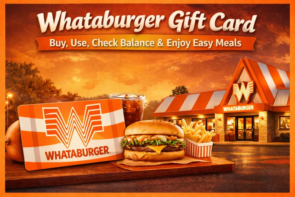 Whataburger Gift Card – Buy, Use, Check Balance & Enjoy Easy Meals 1 Whataburger Gift Card Balance