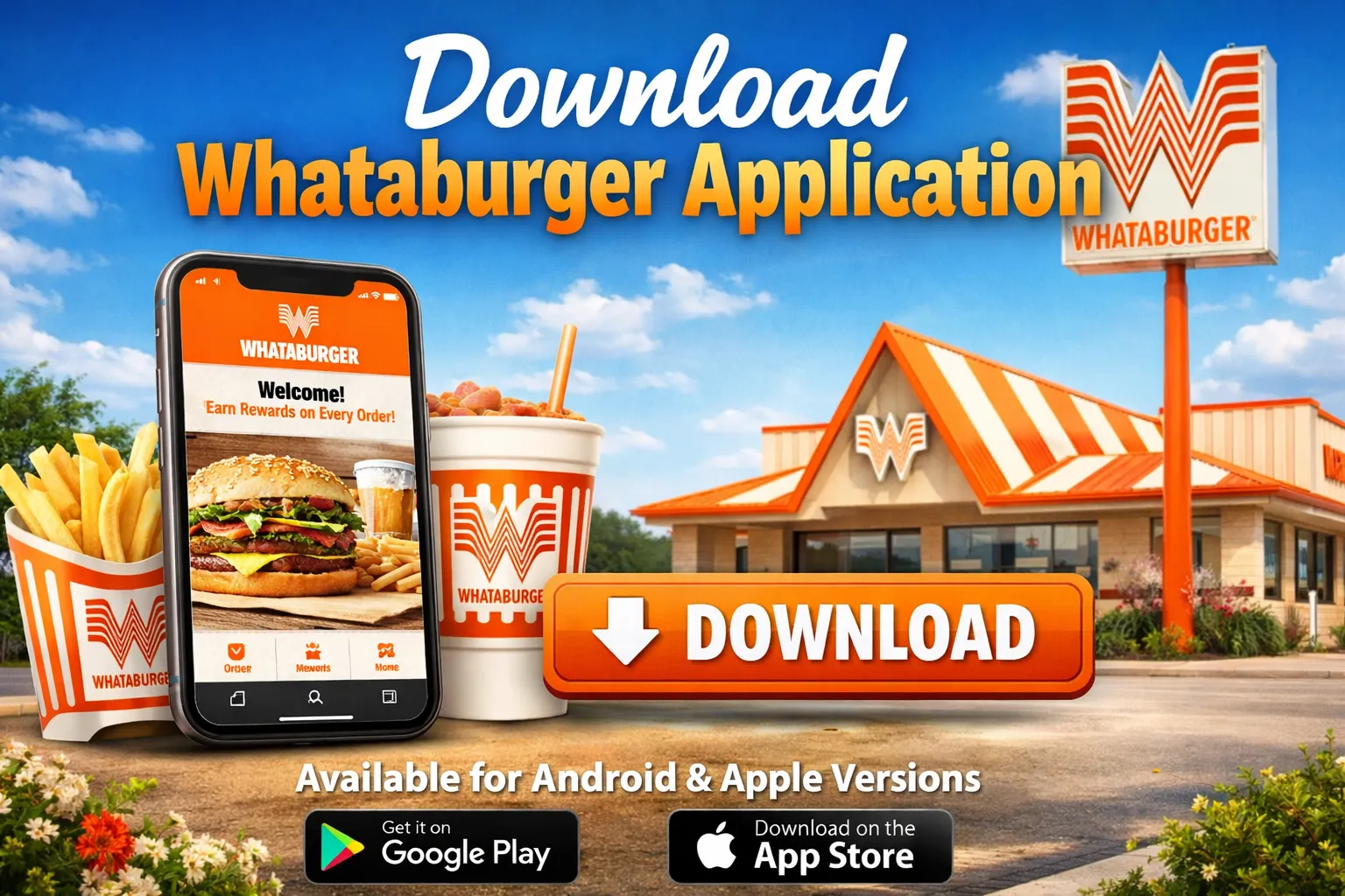Whataburger Application | Features, Rewards, Ordering & How It Works 1 whataburger Application Download