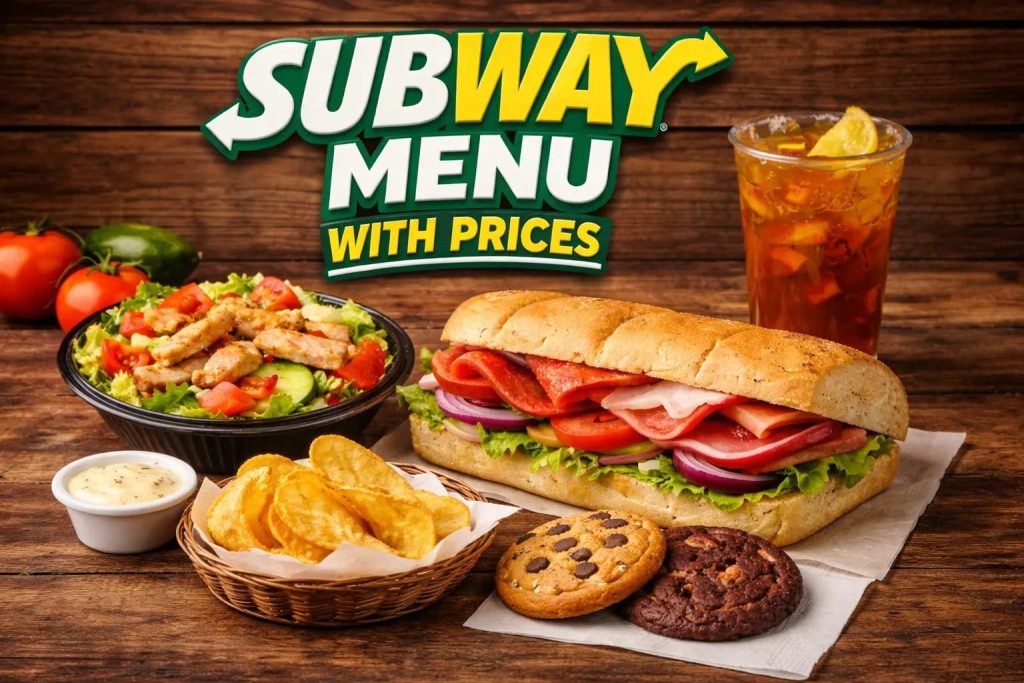 Subway Menu Prices in USA (2026) 1 image